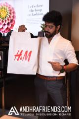 H&M Hyderabad Launch- Singer Revanth of Indian Idol fame, wearing H&M.JPG